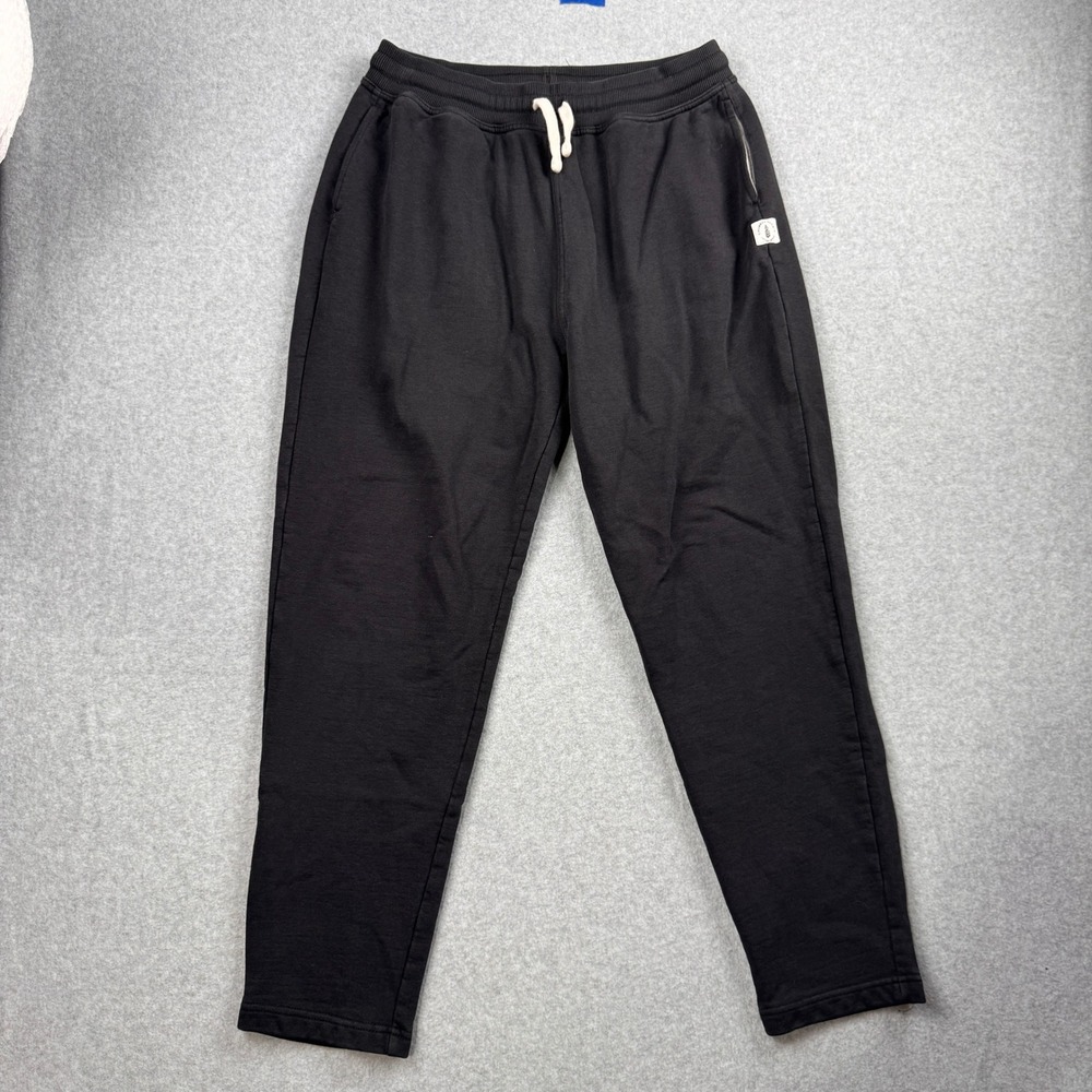 Chubbies Sweatpants Mens Large Black Cotton Blend Drawstring Joggers Lounge